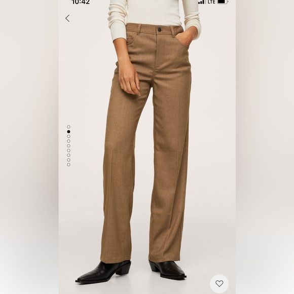 Mango high waist trousers - Picture 2 of 7